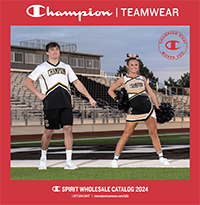 Champion Teamwear B2B spirit catalog cover