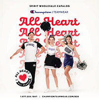 Champion Teamwear B2B spirit catalog cover