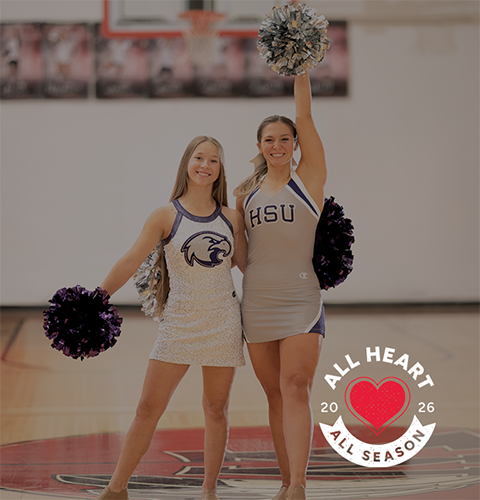 Cheerleader Wearing Champion Cheer Uniform