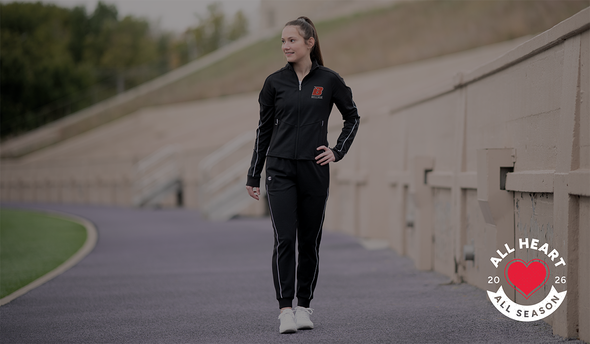 Male and Female Wearing Champion Cheer Outerwear