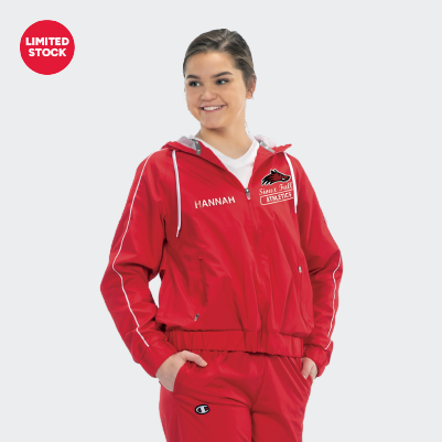 Male Wearing Champion Rush Jacket