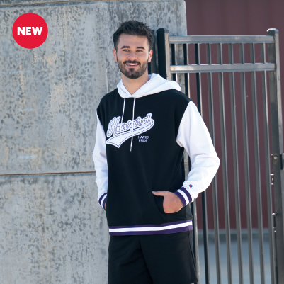 Female Wearing CMade Powerblend Fleece Hoodie