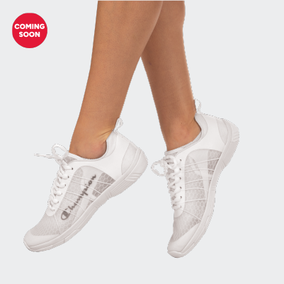 Female Wearing Intent Shoe