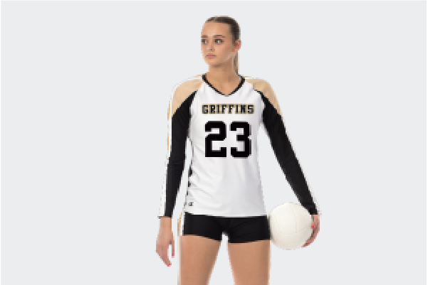 Champion Made Long Sleeve Volleyball Jersey 1