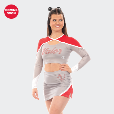 SpiritFlex Sparkle V-Neck Long Sleeve Crop 1