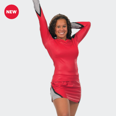 SpiritFlex Sparkle V-Neck Long Sleeve Shell 1