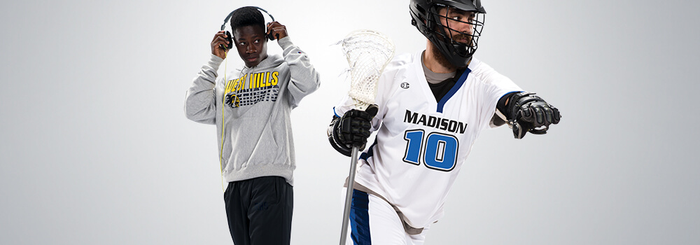 Lacrosse customizable warm ups, custom jackets | Champion Teamwear