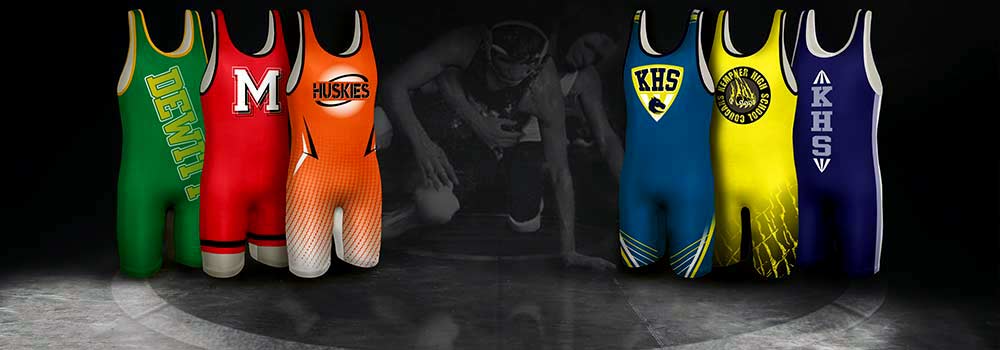 champion wrestling singlets